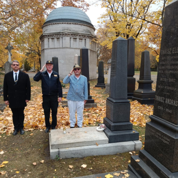 Koszorúzás Budapesten